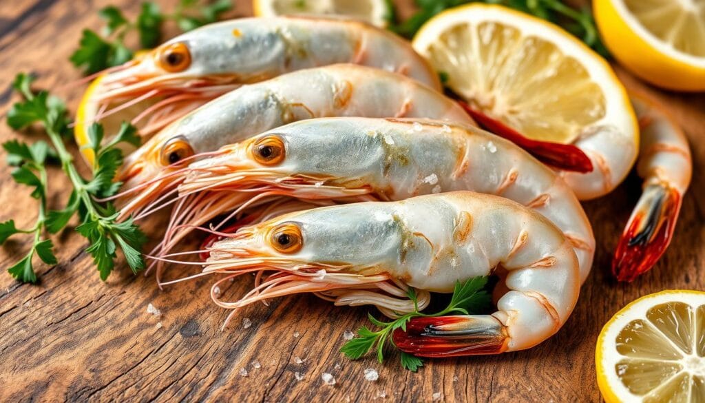 crevettes fraîches