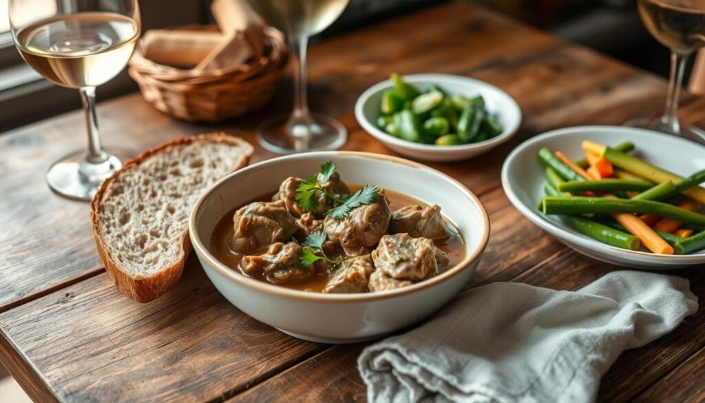 restes de blanquette de veau